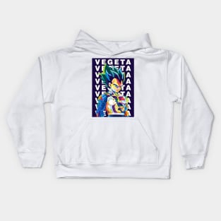 Vegeta Wpap Pop Art Kids Hoodie